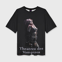 Женская футболка оверсайз Theatres des Vampires Sonya Scarlet