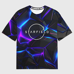 Футболка оверсайз женская Starfield game logo, цвет: 3D-принт
