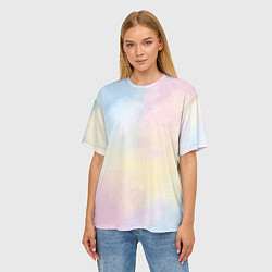 Футболка оверсайз женская Tie dye из сериала убийства в одном здании, цвет: 3D-принт — фото 2