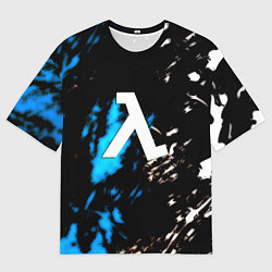 Футболка оверсайз женская Gordon freeman valve, цвет: 3D-принт