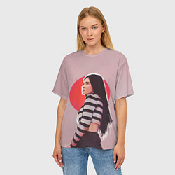 Футболка оверсайз женская Nancy Momaland, цвет: 3D-принт — фото 2
