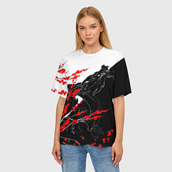 Футболка оверсайз женская Tokyo Dragon, цвет: 3D-принт — фото 2