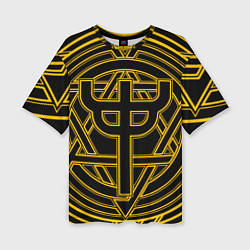 Футболка оверсайз женская Invincible Shield icon - Judas Priest, цвет: 3D-принт