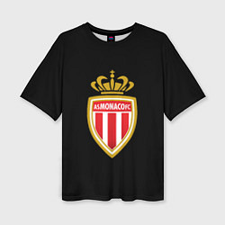 Футболка оверсайз женская Monaco fc, цвет: 3D-принт