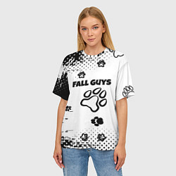 Футболка оверсайз женская Fall Guys game, цвет: 3D-принт — фото 2