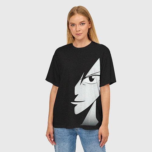 Женская футболка оверсайз Зереф из Фейри Тейл / 3D-принт – фото 3