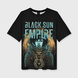 Футболка оверсайз женская Black sun empire - neurofunk, цвет: 3D-принт