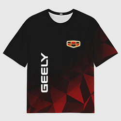 Футболка оверсайз женская Geely, цвет: 3D-принт