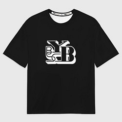 Футболка оверсайз женская Янг бойс фк клуб, цвет: 3D-принт