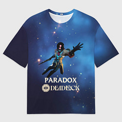 Футболка оверсайз женская Paradox Deadlock, цвет: 3D-принт