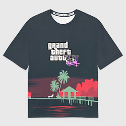 Футболка оверсайз женская GTA tropix game, цвет: 3D-принт