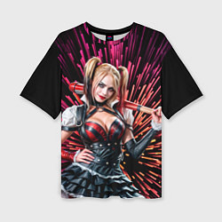 Футболка оверсайз женская Harley Quinn, цвет: 3D-принт