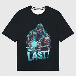 Футболка оверсайз женская Sub-zero - Mortal Kombat, цвет: 3D-принт