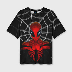 Футболка оверсайз женская Человек паук игра, цвет: 3D-принт