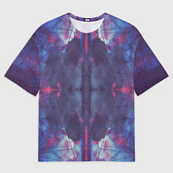 Футболка оверсайз женская Космическая паутина, цвет: 3D-принт