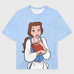 Футболка оверсайз женская Beautiful Belle - big pictures, цвет: 3D-принт