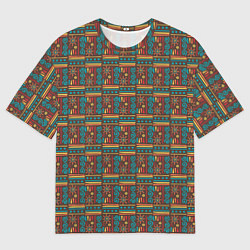 Футболка оверсайз женская Солнце джунглей, цвет: 3D-принт