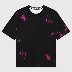 Футболка оверсайз женская The color is pink, цвет: 3D-принт
