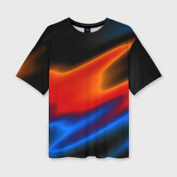 Футболка оверсайз женская Multicoloured, цвет: 3D-принт