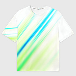 Женская футболка оверсайз Multicolored