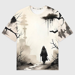 Футболка оверсайз женская Путник, цвет: 3D-принт