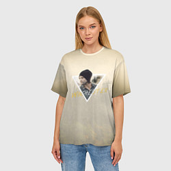 Футболка оверсайз женская Sam winchester - supernatural, цвет: 3D-принт — фото 2