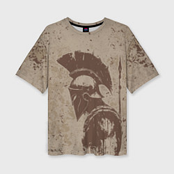 Футболка оверсайз женская Спарта, цвет: 3D-принт