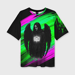 Футболка оверсайз женская Bones падший ангел, цвет: 3D-принт