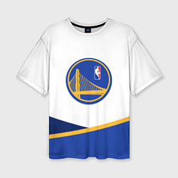 Футболка оверсайз женская Golden State Warriors - NBA, цвет: 3D-принт