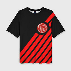 Футболка оверсайз женская Ajax геометрия, цвет: 3D-принт