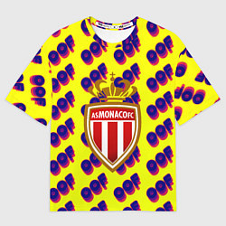 Футболка оверсайз женская Monako off, цвет: 3D-принт