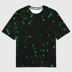 Футболка оверсайз женская Color green khaki, цвет: 3D-принт