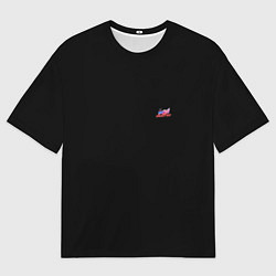 Женская футболка оверсайз Всероссийский день хоккея