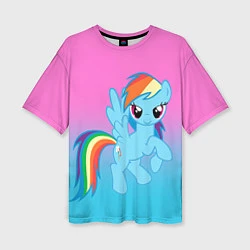 Женская футболка оверсайз My Little Pony