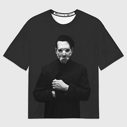 Футболка оверсайз женская Marilyn Manson, цвет: 3D-принт