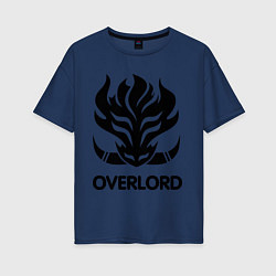 Футболка оверсайз женская Orc Mage - Overlord, цвет: тёмно-синий