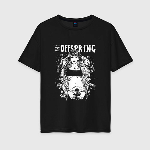 Женская футболка оверсайз The Offspring: Days go by / Черный – фото 1