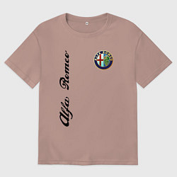 Женская футболка оверсайз Alfa Romeo Automobiles S p A