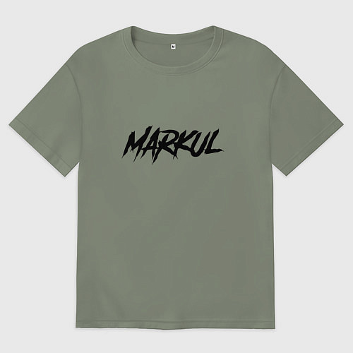 Женская футболка оверсайз Markul / Авокадо – фото 1