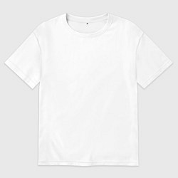 Футболка оверсайз женская Amatory Style, цвет: белый