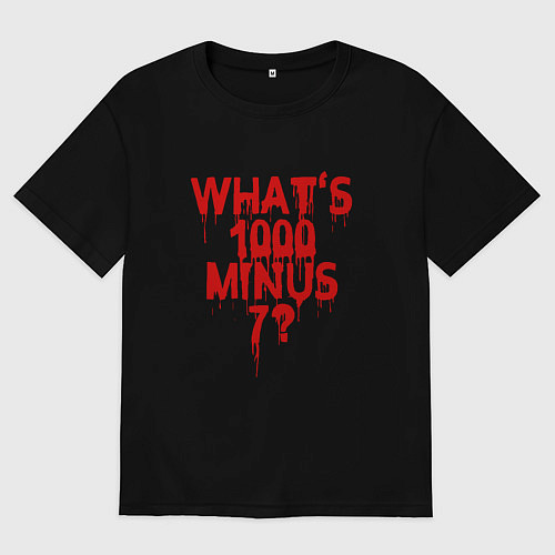 Женская футболка оверсайз Токийский гуль / Черный – фото 1