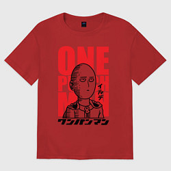 Футболка оверсайз женская Ok Hero, цвет: красный