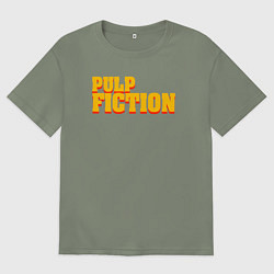 Женская футболка оверсайз Pulp Fiction