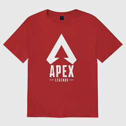 Футболка оверсайз женская Apex Legends, цвет: красный