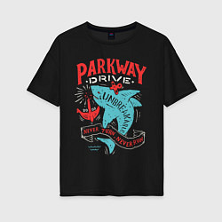 Футболка оверсайз женская Parkway Drive: Unbreakable, цвет: черный