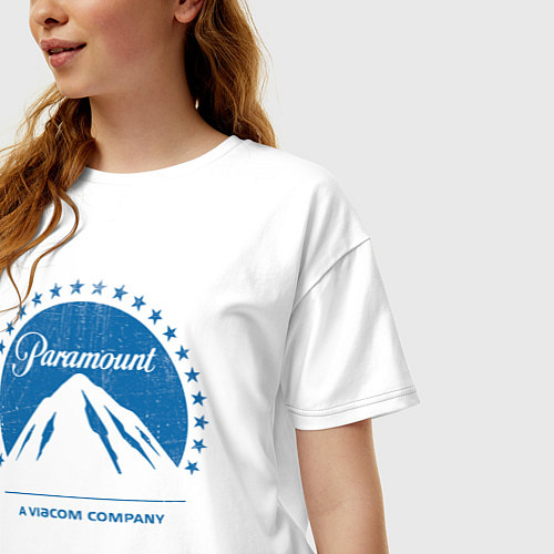 Женская футболка оверсайз Paramount Pictures / Белый – фото 3