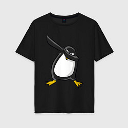 Женская футболка оверсайз DAB Pinguin