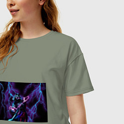 Футболка оверсайз женская FORTNITE, цвет: авокадо — фото 2