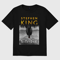 Футболка оверсайз женская Outsider, цвет: черный