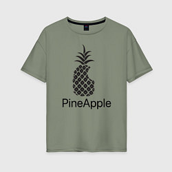 Футболка оверсайз женская PineApple, цвет: авокадо